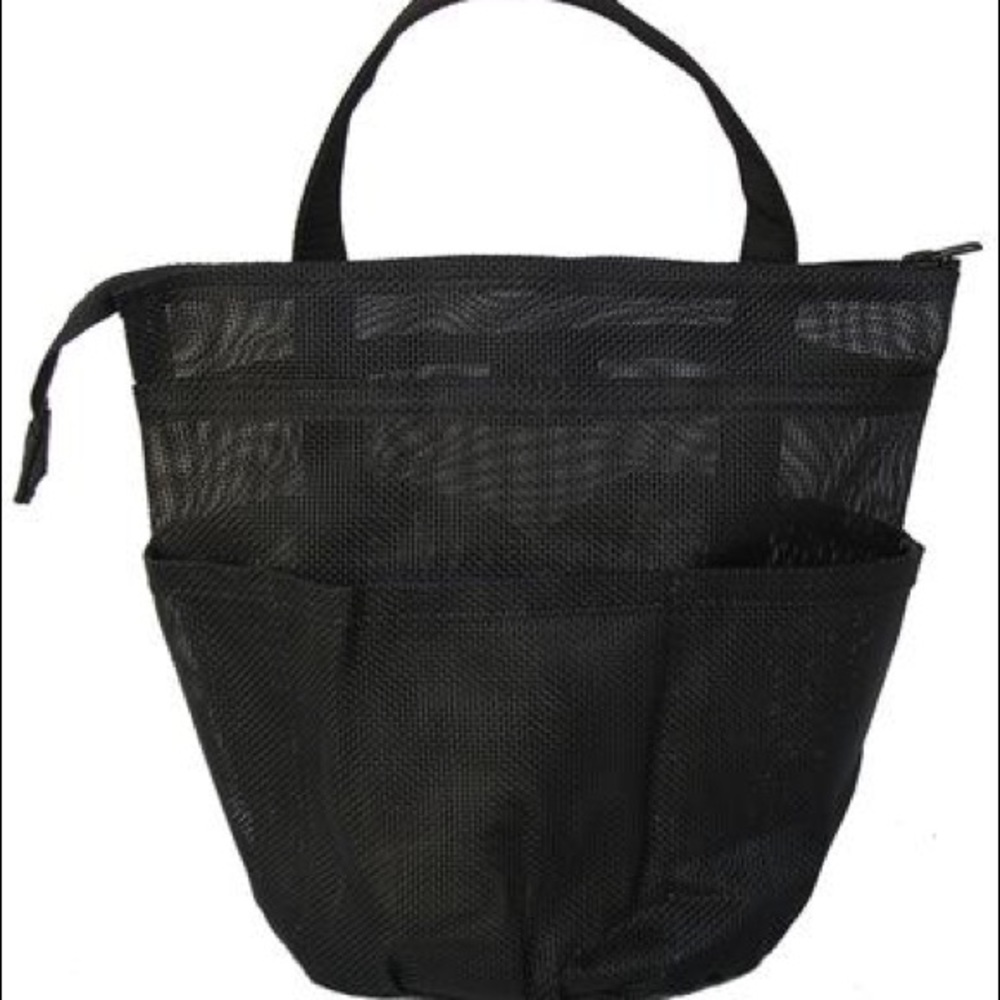 New Mesh Shower Bag - Saltwater Canvas Bla…